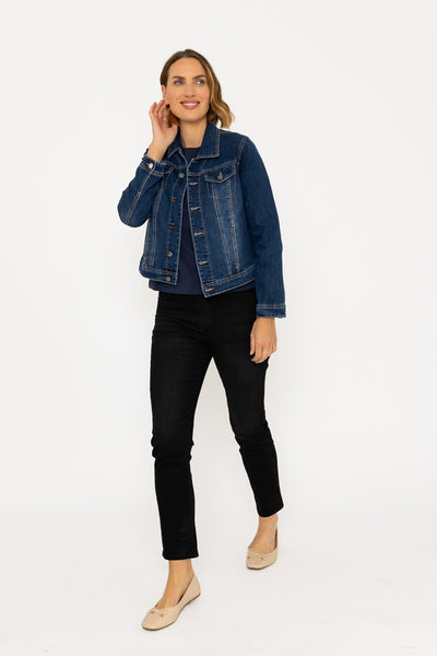 Denim Jacket in Indigo