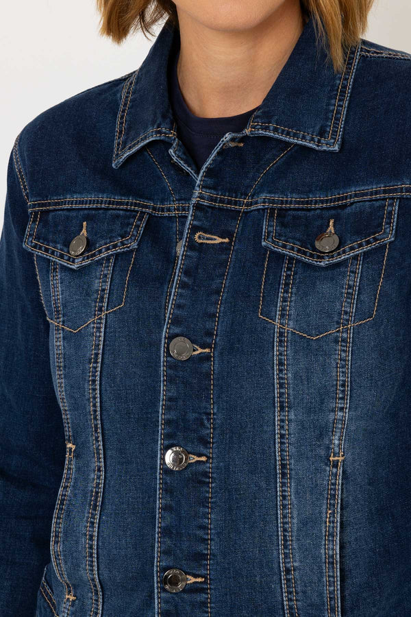 Denim Jacket in Indigo