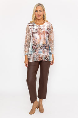 Carraig Donn 24Aw Dovore Printed Top