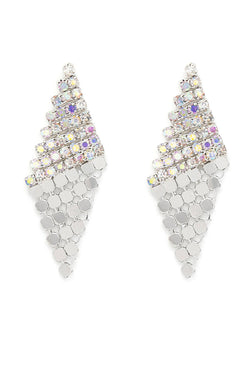 Carraig Donn Adelina Clear Crystal Drop Earrings