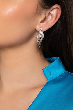 Carraig Donn Adelina Clear Crystal Drop Earrings