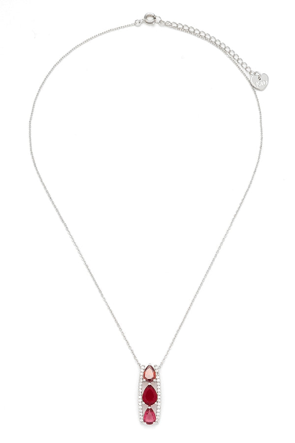 Carraig Donn Ailani Ruby Pendant Necklace