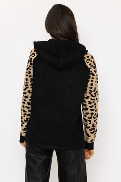 Carraig Donn Animal Printed Knitted Hoodie