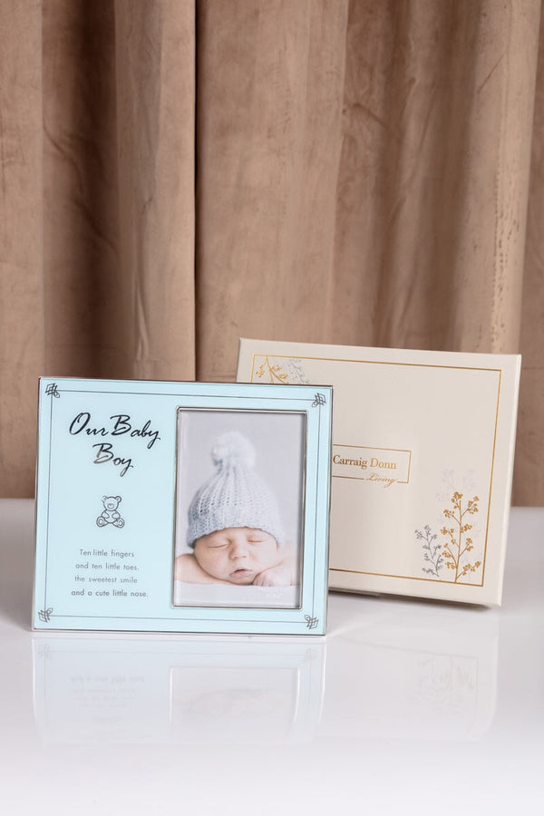 Carraig Donn Baby Boy Silver Frame 4x6