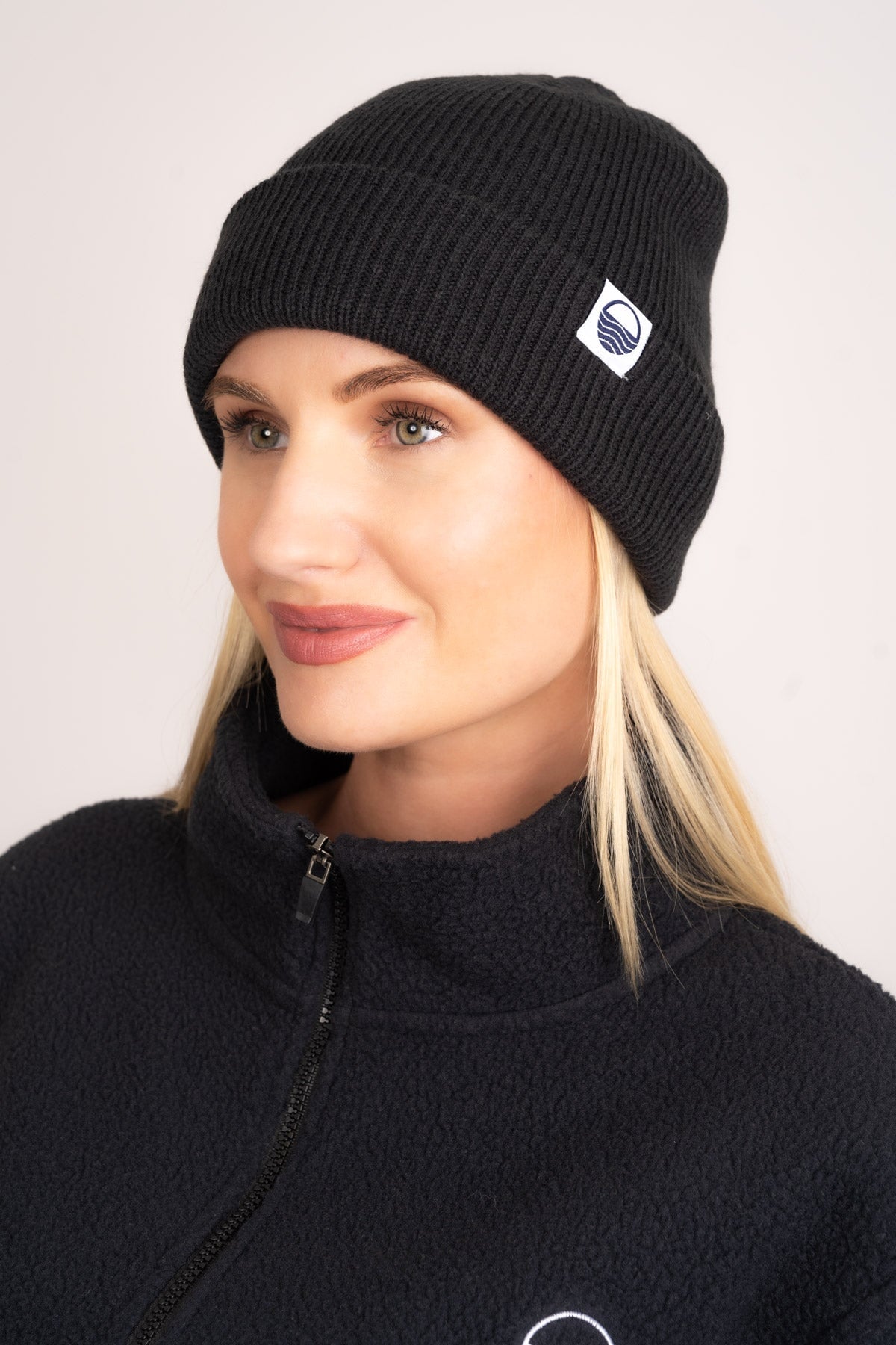 Black Beanie Hat Ladies Hats WEST QUAY Carraig Donn