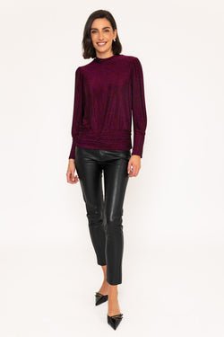 Carraig Donn Black Faux Leather Trousers