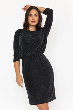 Carraig Donn Black Knee Length Josie Dress