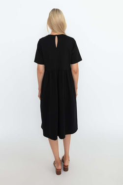 Carraig Donn Black Punto Milano Casual Dress