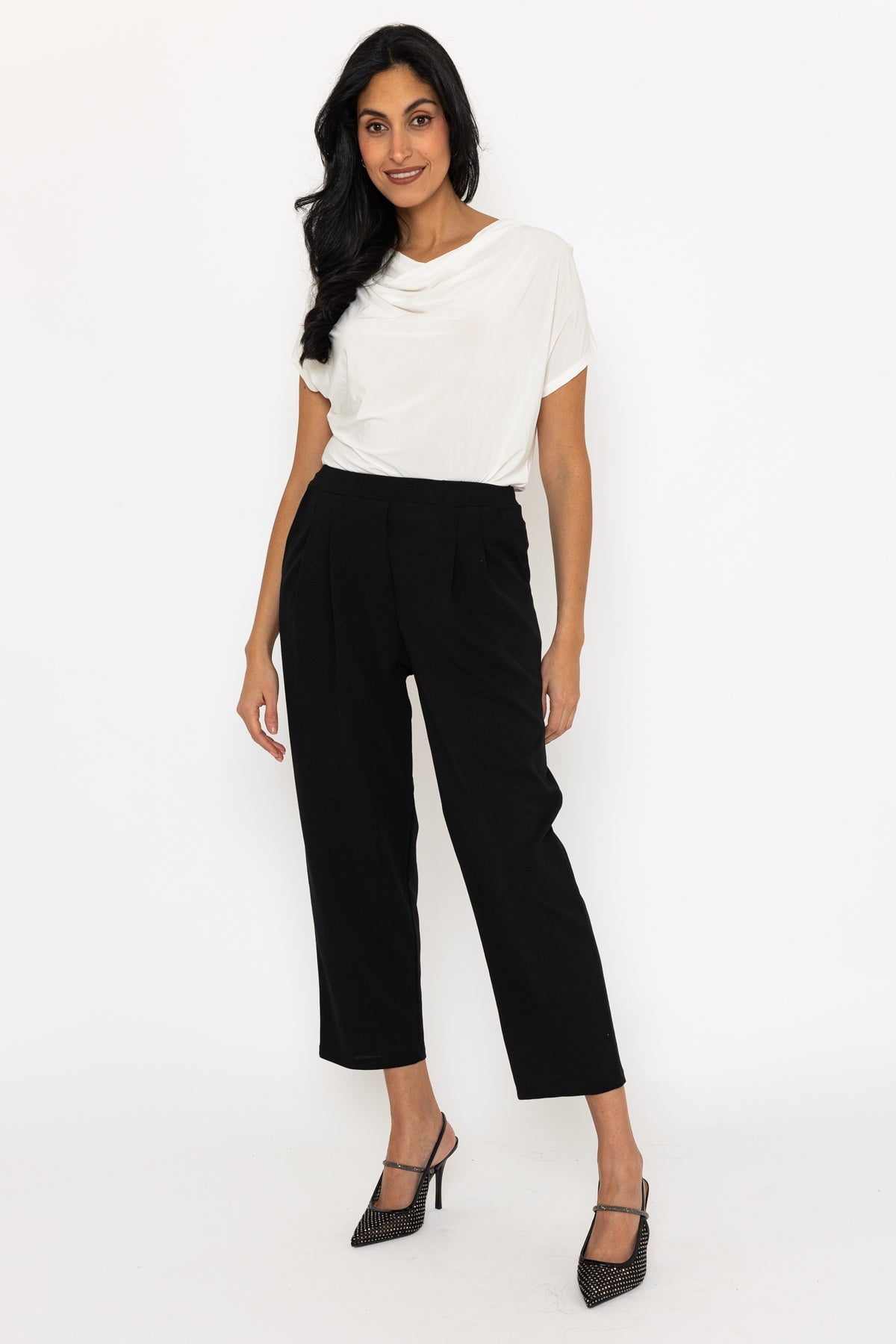 Black Slim Trousers