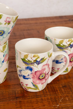 Carraig Donn Bloom Ceramic Mug Set Of 4