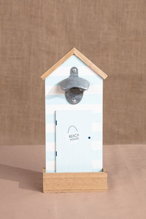 Blue Beach House Bottle Opener