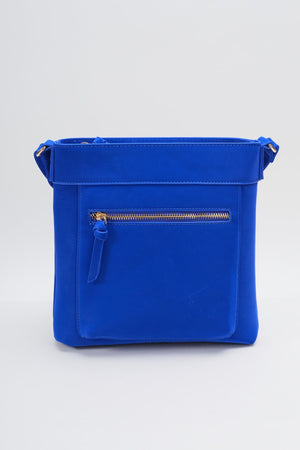 Blue Classic Crossbody Bag