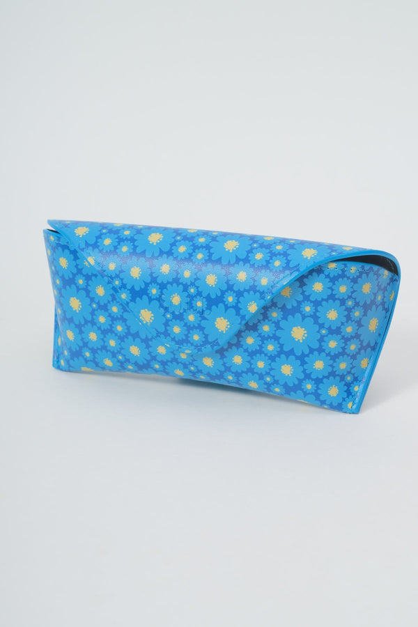 Carraig Donn Blue Floral Print Sunglasses Case