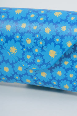 Carraig Donn Blue Floral Print Sunglasses Case