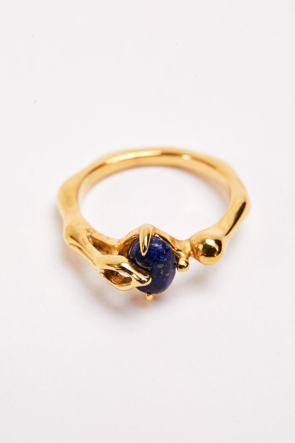 Carraig Donn Blue Lapis Ring Size 7