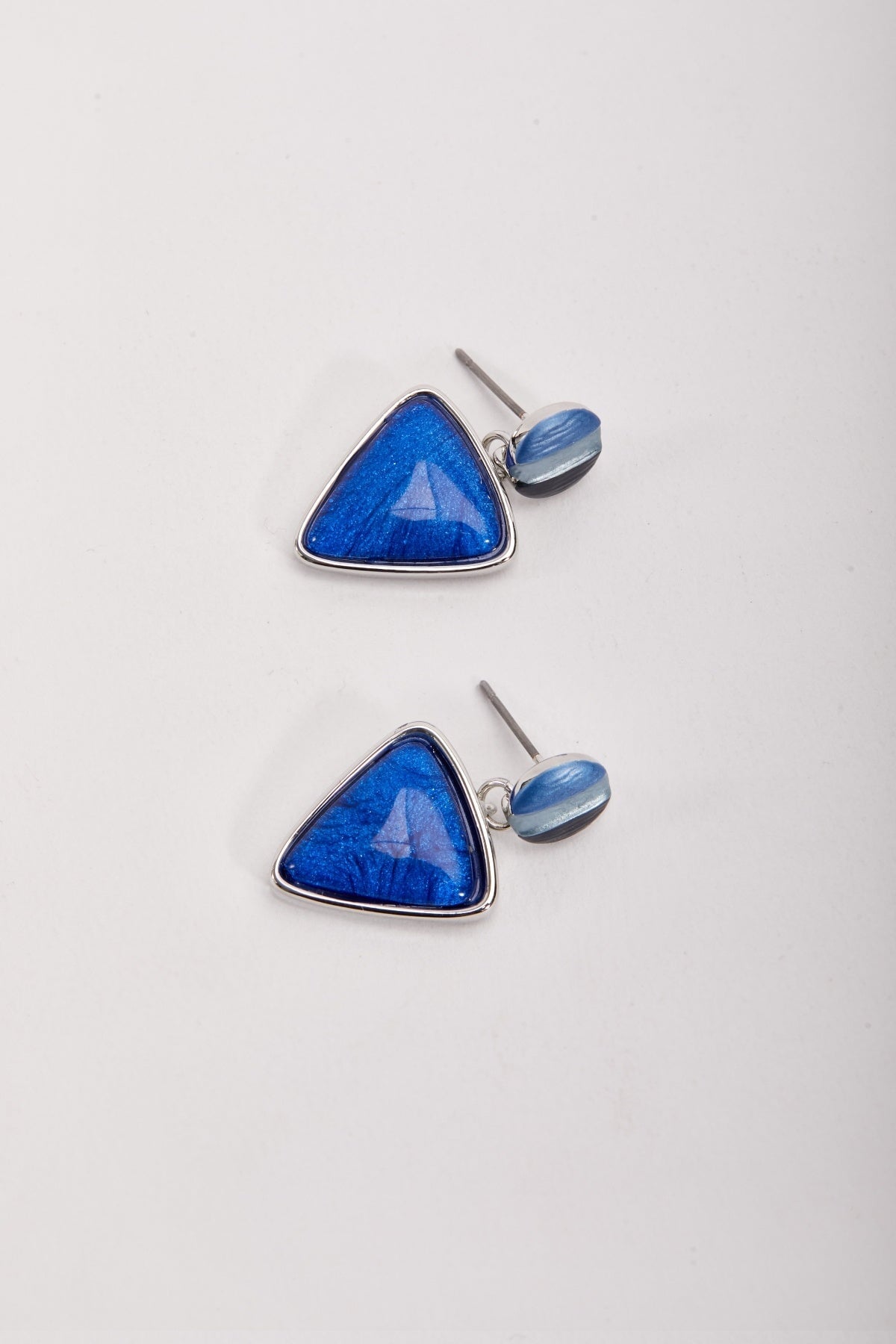 Blue Pendant Statement Earrings Ladies Earrings Carraig Donn