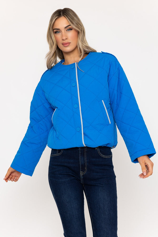 Carraig Donn Blue Quilted Padded Jacket