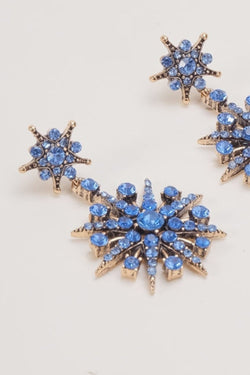 Carraig Donn Blue Star Drop Earrings