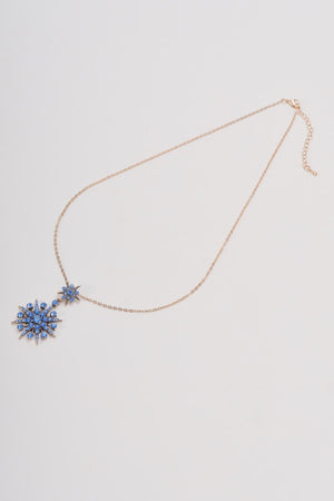 Blue Star Pendant Necklace