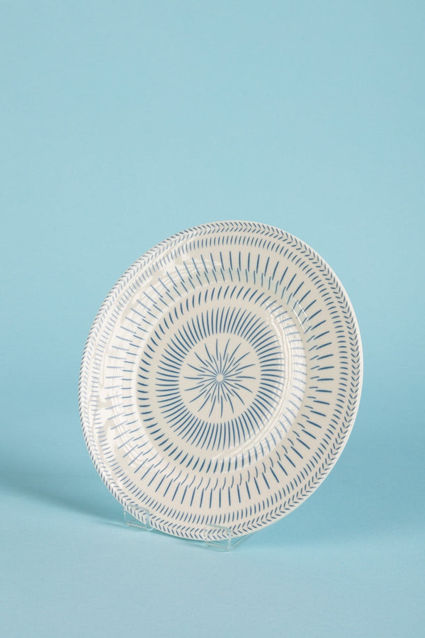 Carraig Donn Blue & White Ceramic Salad Plate