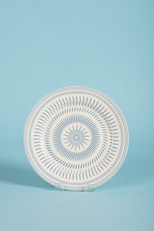 Blue & White Ceramic Salad Plate