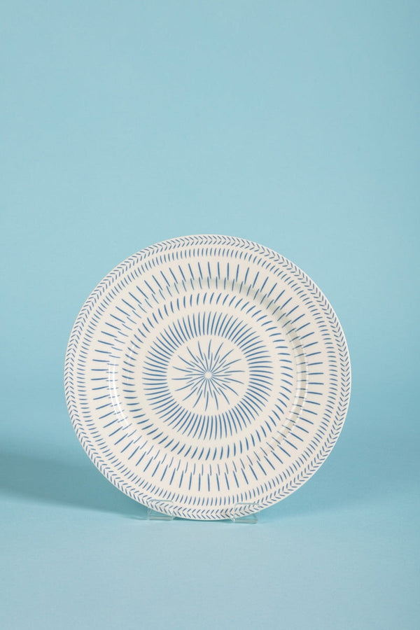 Carraig Donn Blue & White Ceramic Salad Plate