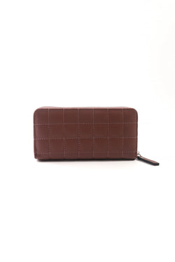 Carraig Donn Brown Quilted Front Purse