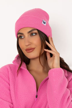 Carraig Donn Bubble Gum Pink Beanie Hat