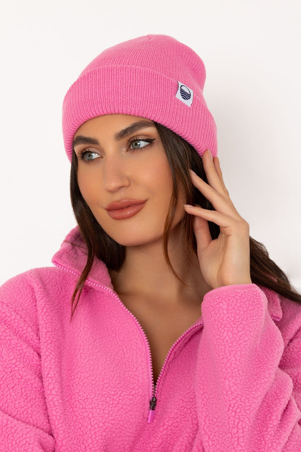 Carraig Donn Bubble Gum Pink Beanie Hat