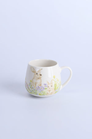 Bunny Blossom Ceramic Mug