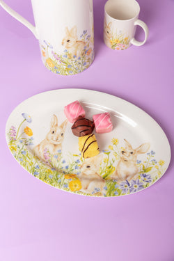 Carraig Donn Bunny Blossom Serving Platter