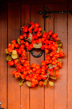 Carraig Donn Burnt Orange Wreath