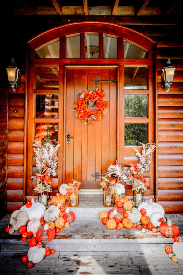 Carraig Donn Burnt Orange Wreath