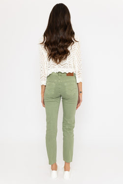 Carraig Donn Casual Jean Pants in Green