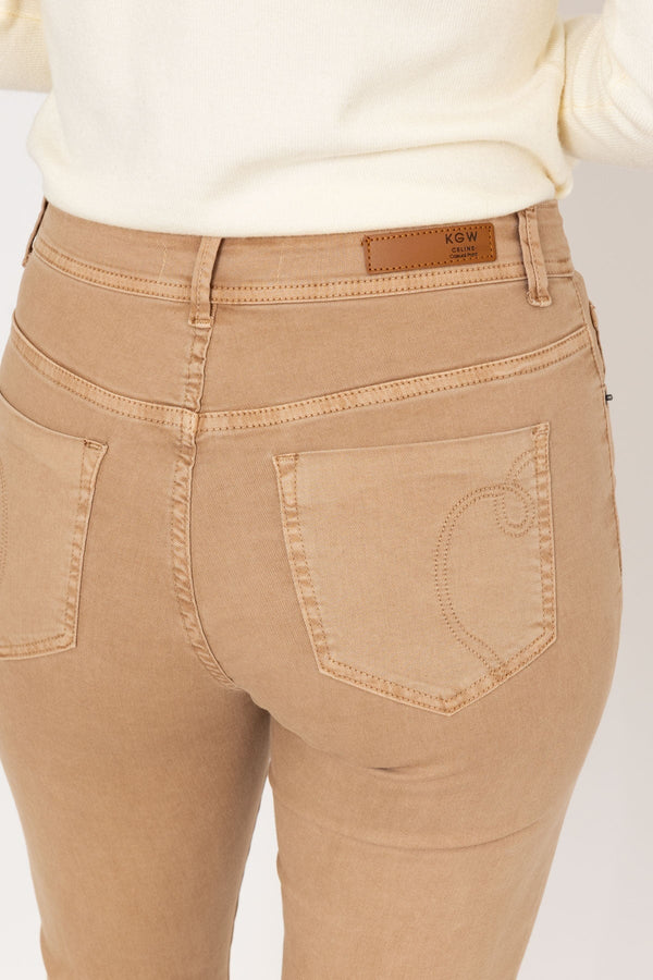 Carraig Donn Casual Pant in Camel