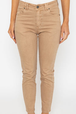 Carraig Donn Celine Casual Pant in Camel