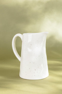 Carraig Donn Ceramic Floral Pitcher with Butterfly & Flowers