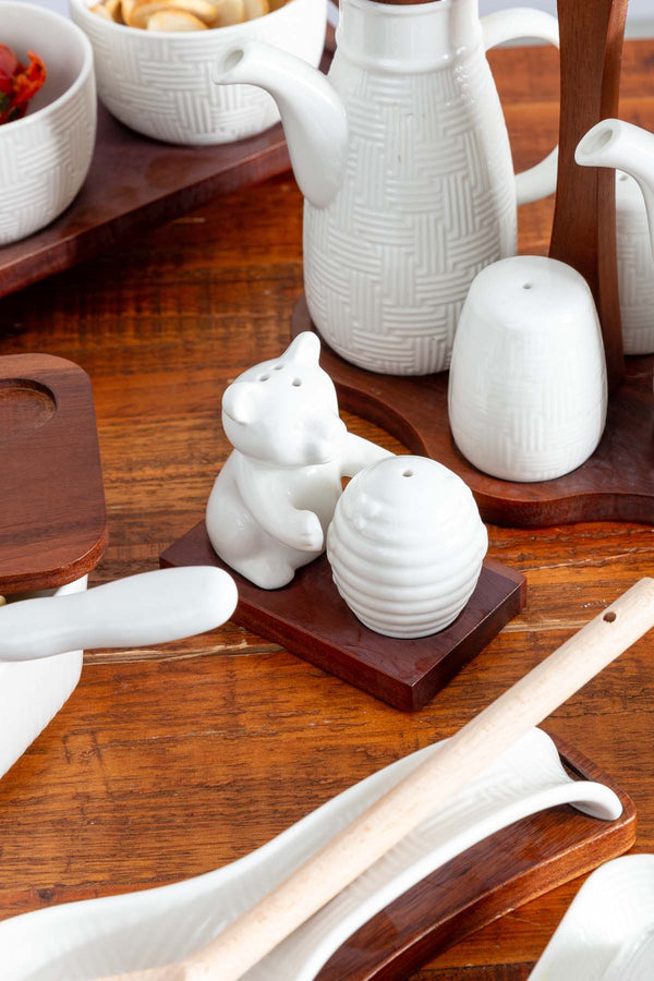 Carraig Donn Ceramic Salt & Pepper Set