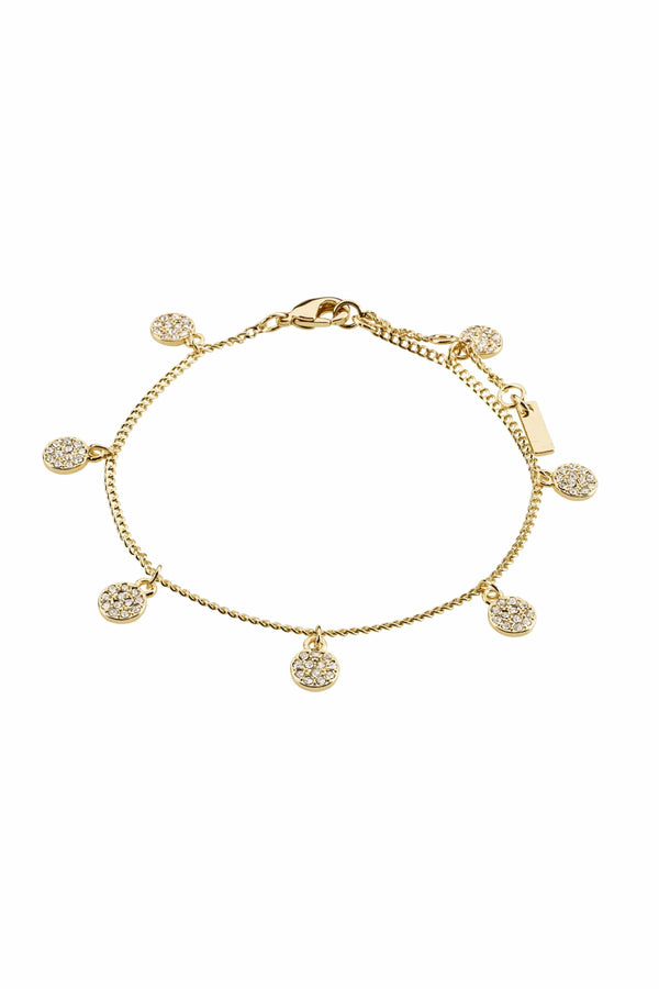 Carraig Donn Chayenne Gold Charm Bracelet