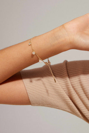 Chayenne Gold Charm Bracelet