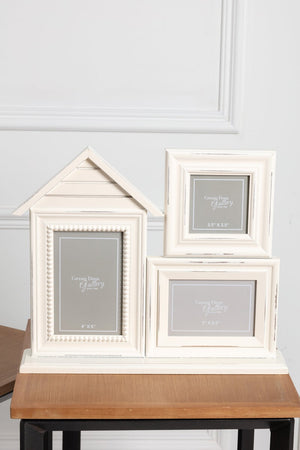 Chloe House Triple Photo Frame