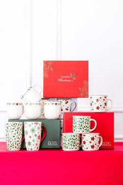 Carraig Donn Christmas Latte Mug Set Of 2