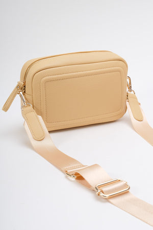 Classic Camera Crossbody Bag in Lemon Yellow