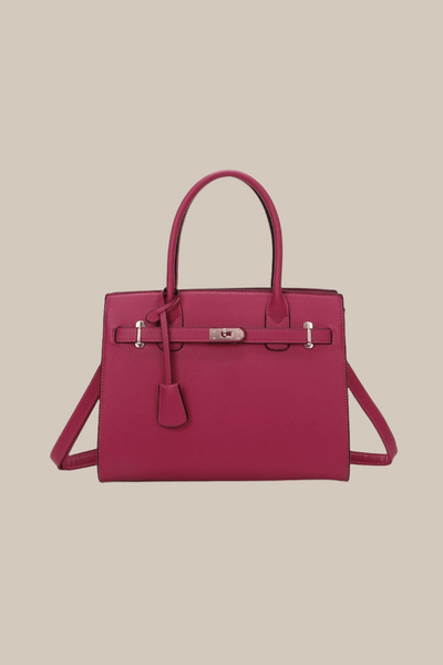 Carraig Donn Classic Tote Bag in Dark Pink