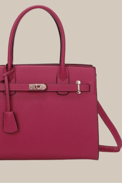 Carraig Donn Classic Tote Bag in Dark Pink