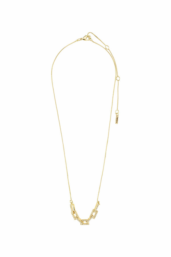 Carraig Donn Coby Crystal Pendant Gold Necklace