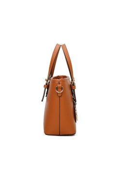 Carraig Donn Colour Block Petite Tote in Brown