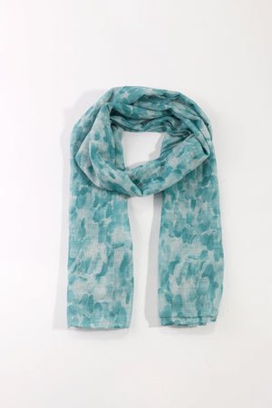 Teal Colour Blend Scarf