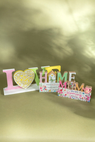 Carraig Donn Colourful Mum's Love Plaque