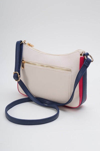 Carraig Donn Contrast Colour Shoulder Bag in Pink